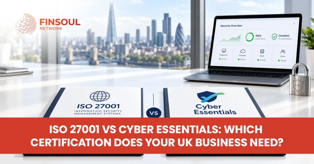 iso 27001 vs cyber essentials